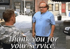 Thank You For Your Service Meme